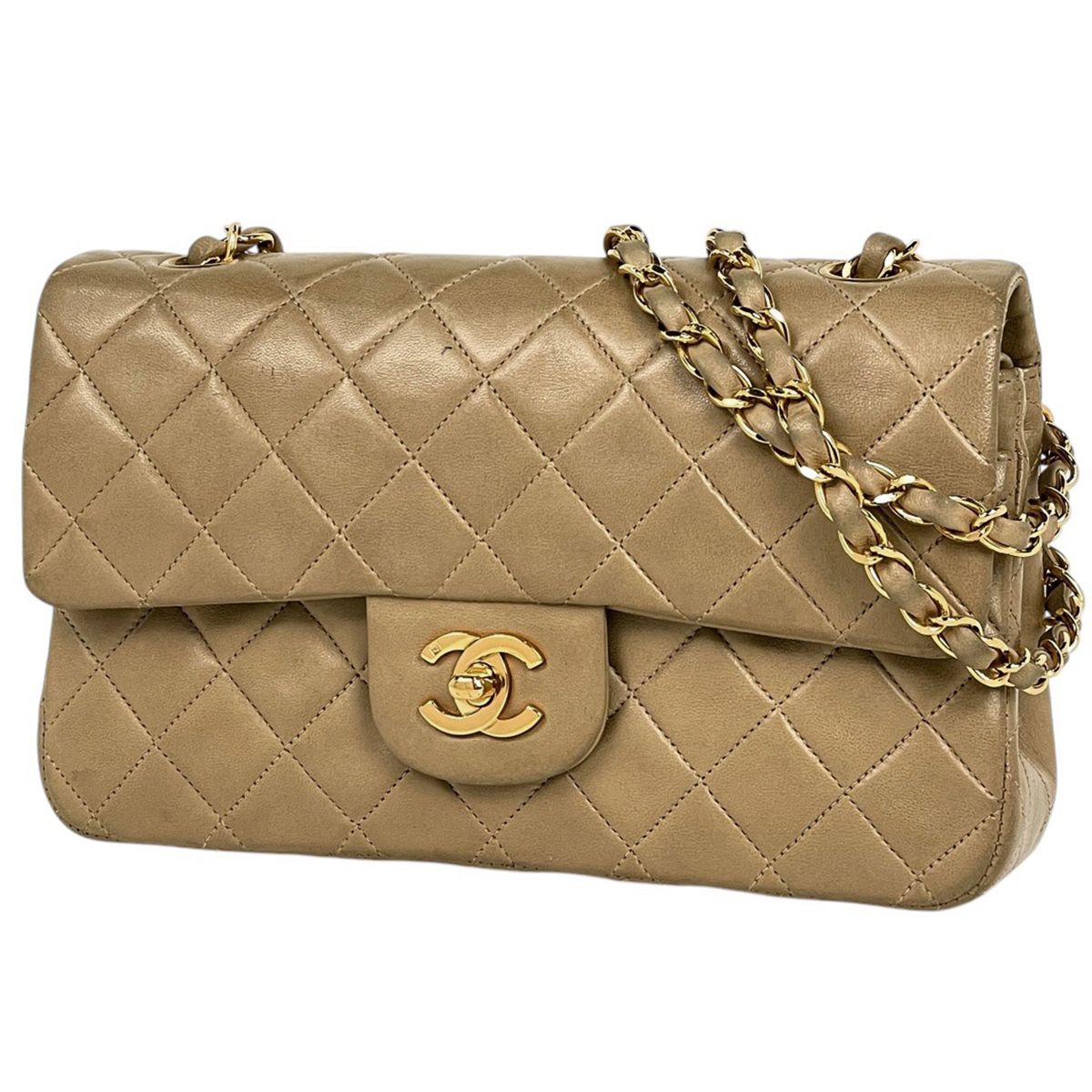 シャネル CHANEL マトラッセ Wフラップ チェーン ショルダー