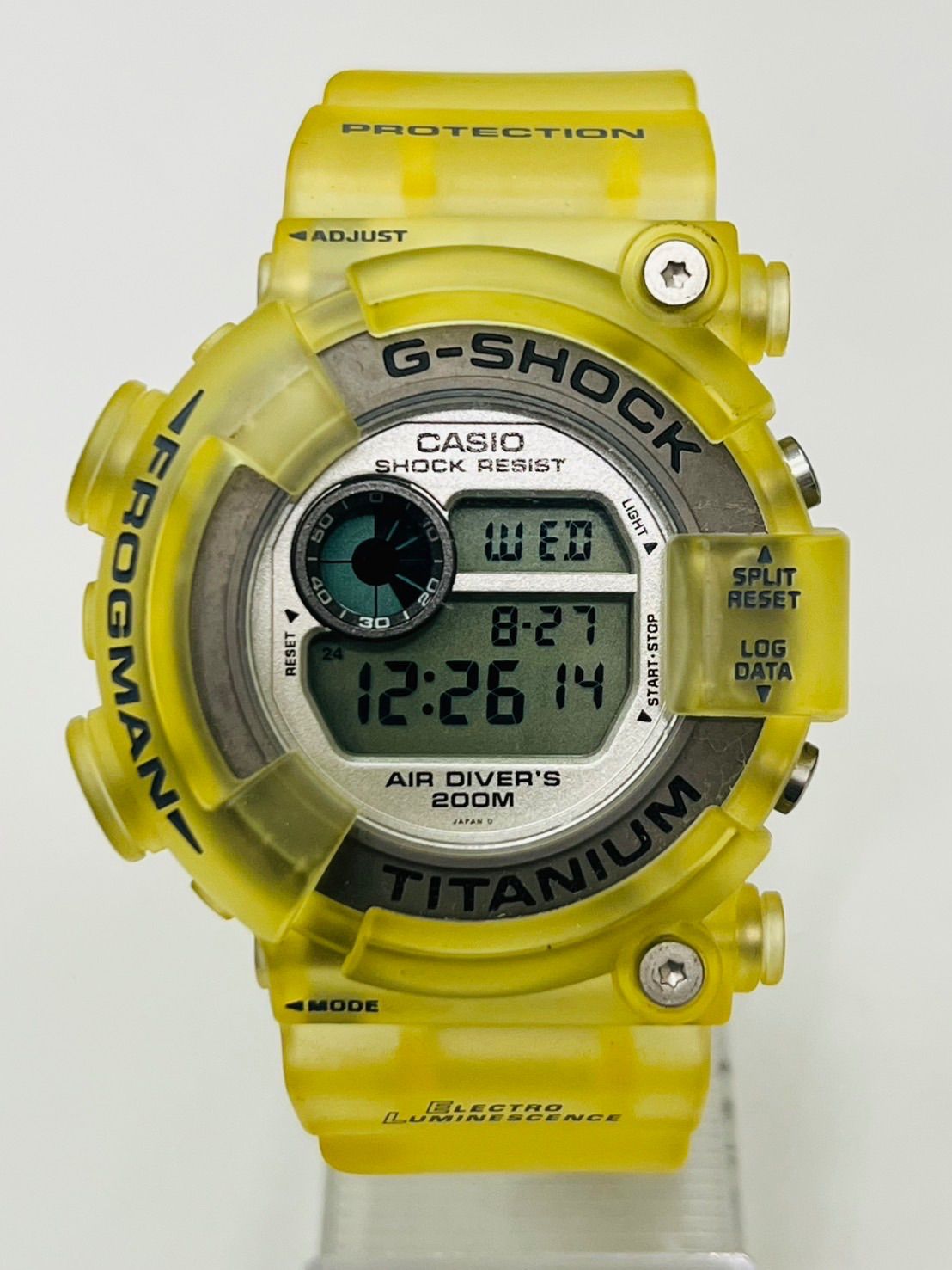 電池交換済】G-SHOCK Gショック FROGMAN フロッグマン 透け