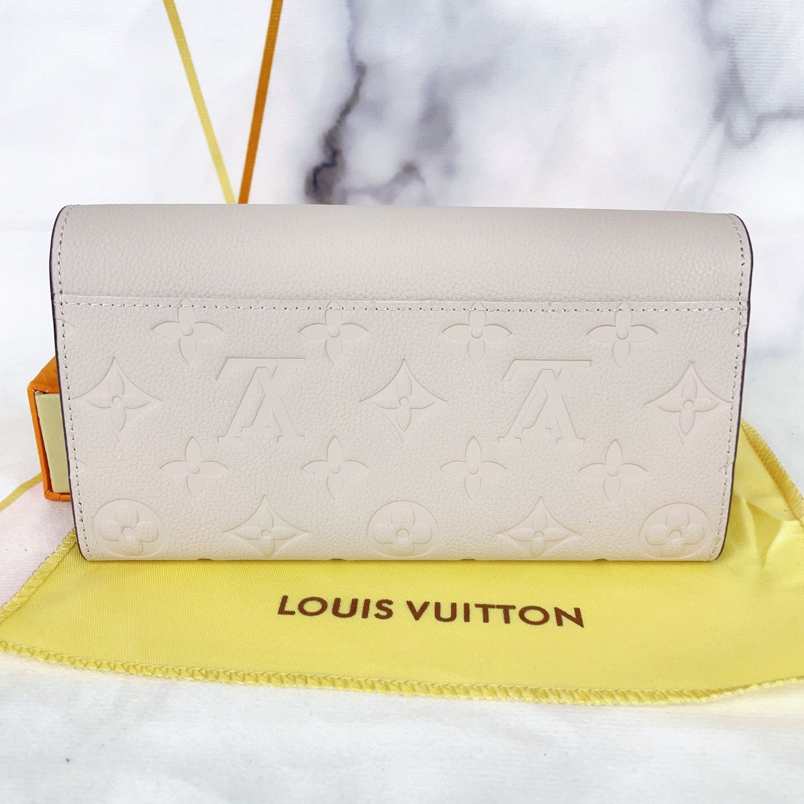 極美品❗️ LOUIS VUITTON ルイ・ヴィトン 長財布 希少美品 ホワイト ...