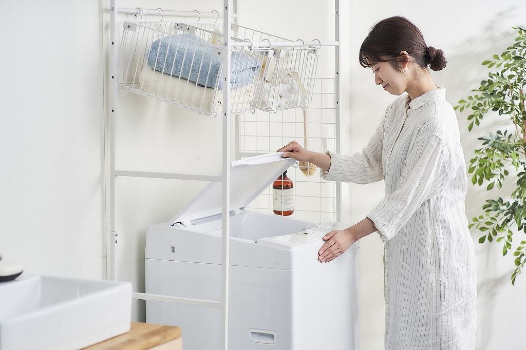 アイリスオーヤマ 洗濯機 6 kg 一人暮らし 部屋干し時間短縮モード IAW-T 604 E-W IRIS OHYAMA