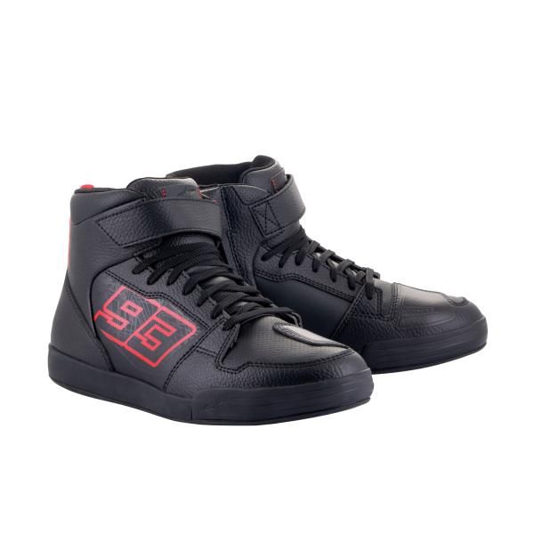 【新品・2営業日で発送】ALPINESTAR アルパインスターズ 【必ず購入前に仕様をご確認下さい】MM93 THUNDER RIDING SHOE ASIA 1303 BLACK BRIGHT RED 9／26.5cm 2512122