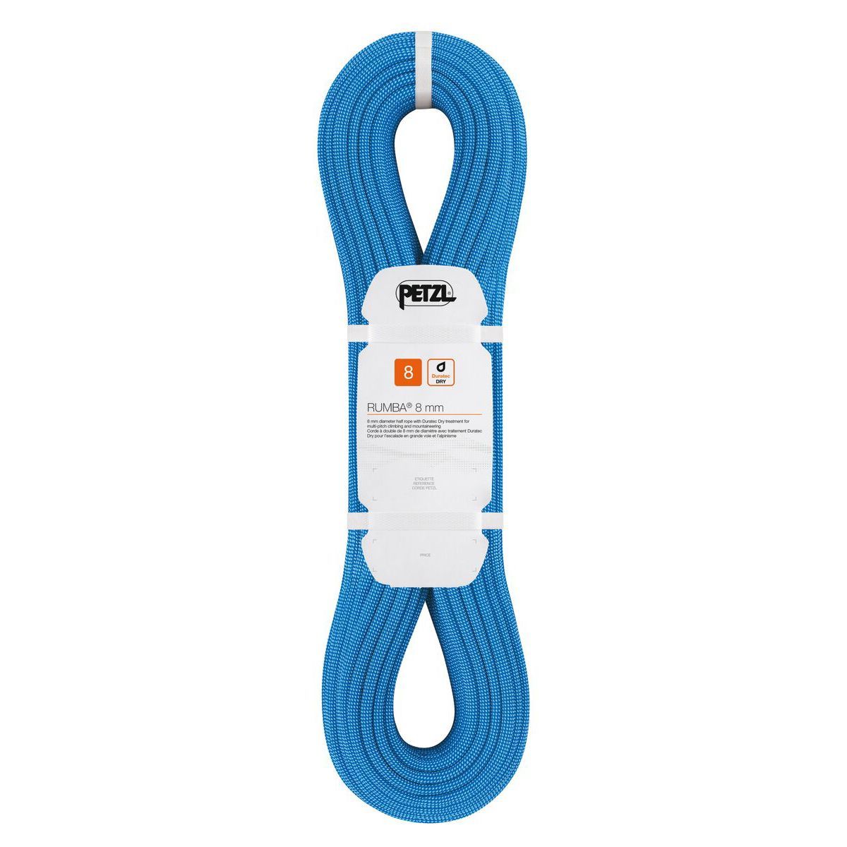 PETZL Rumba 8.0mm half Rope ペツル ルンバ ８mm 50m ハーフロープ ダブルロープ クライミングロープ ザイル 外岩  沢登り バリエーションルート [R21B] - メルカリ