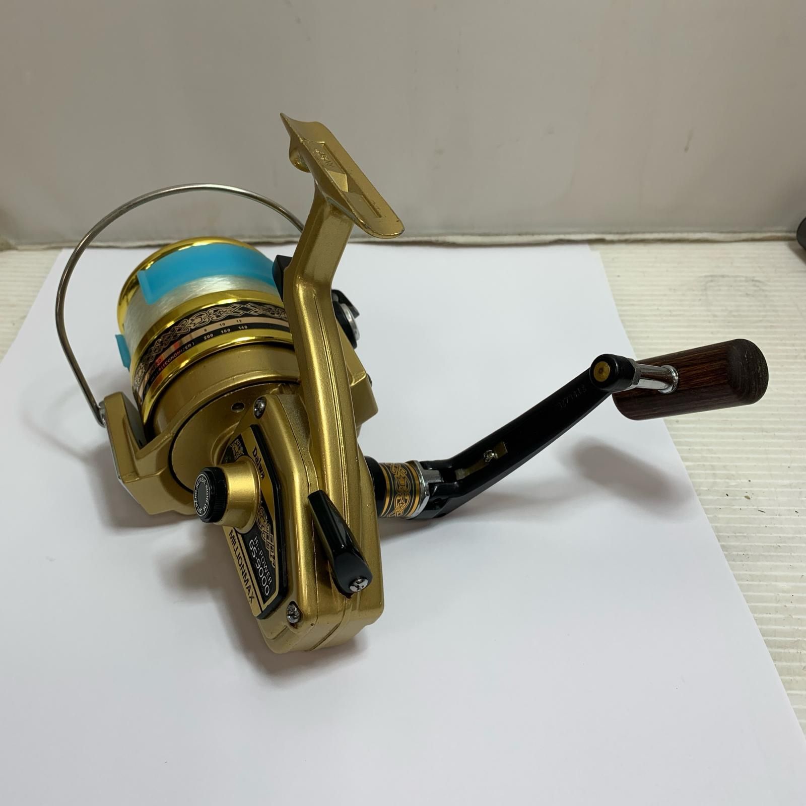 ダイワ ミリオンマックス スピニングリール　 GS-9000 ゴールド DAIWA ダイワ ミリオンマックス スピニングリール GS-9000