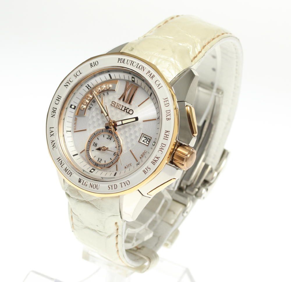 訳ありセイコー SEIKO 8B54-0AY0 ブライツ 100周年モデル