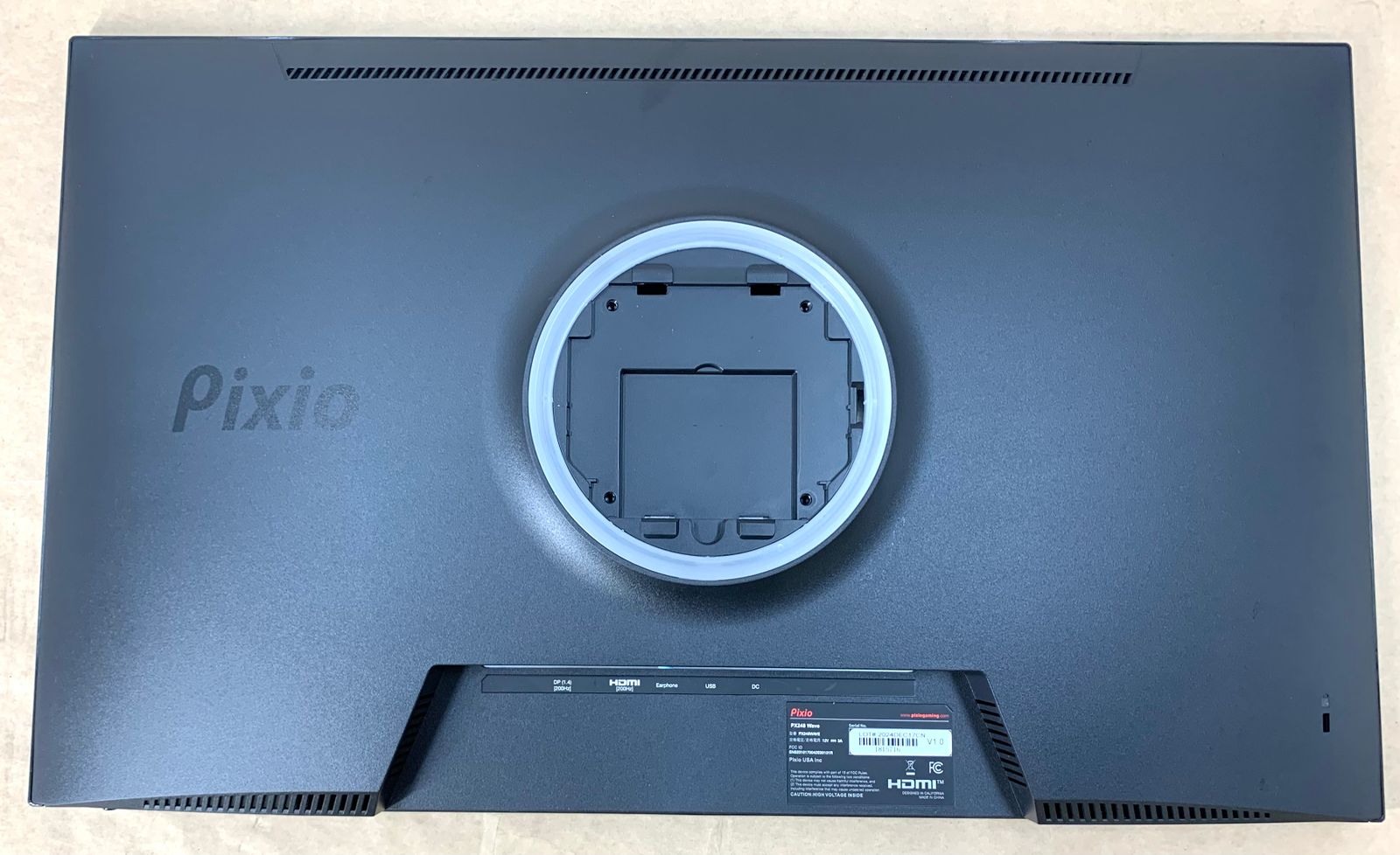 Pixio 248 wave black ゲーミングモニター 200hz PXC248WAVE / ブラック | 23.8インチ 200Hz FHD FastVA 湾曲