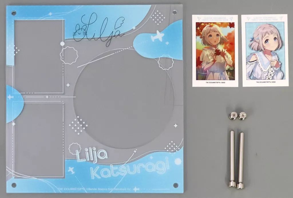 学園アイドルマスター 葛城リーリヤ CDディスプレイスタンド 学園アイドルマスター 初心公演 開催記念 CDディスプレイ