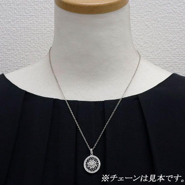 K18WGダイヤモンドペンダントトップ K18WG ダイヤモンド ペンダントトップ 1.50ct ハート
