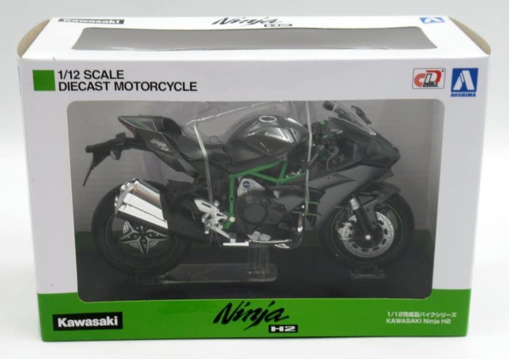 アオシマ 1/12完成品バイクシリーズ KAWASAKI Ninja H2 104569