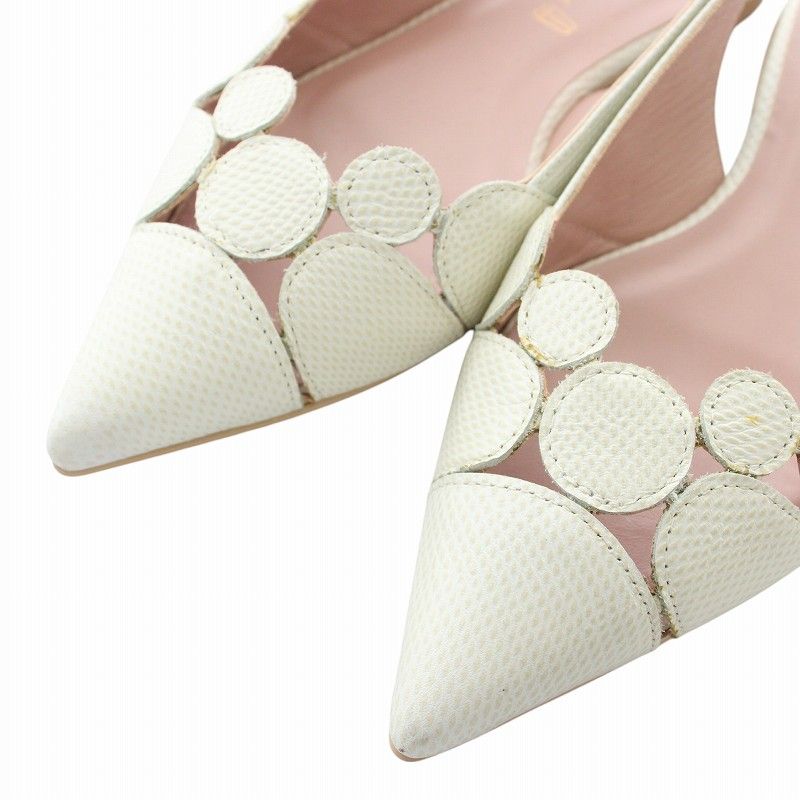 プリティバレリーナ　メッシュパンプス37 プリティ・バレリーナ Pretty Ballerinas MARILYN glitter-mesh
