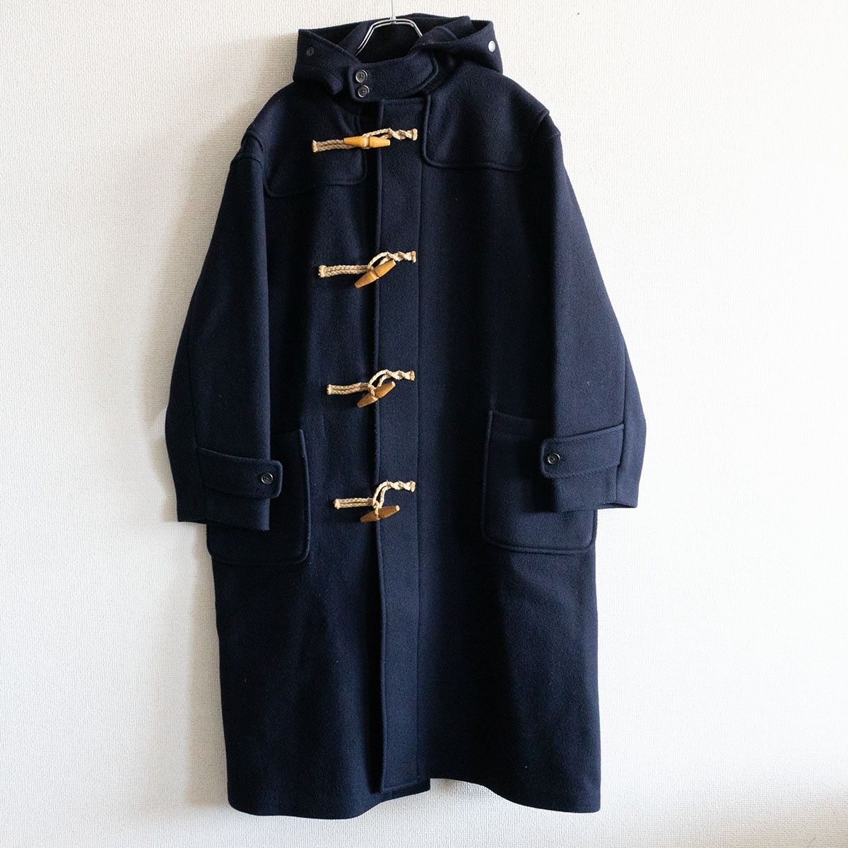 Polo Ralph Lauren ダッフルコート S 古着 80s Polo Ralph Lauren ライト ウール ダッフル コート S 古着