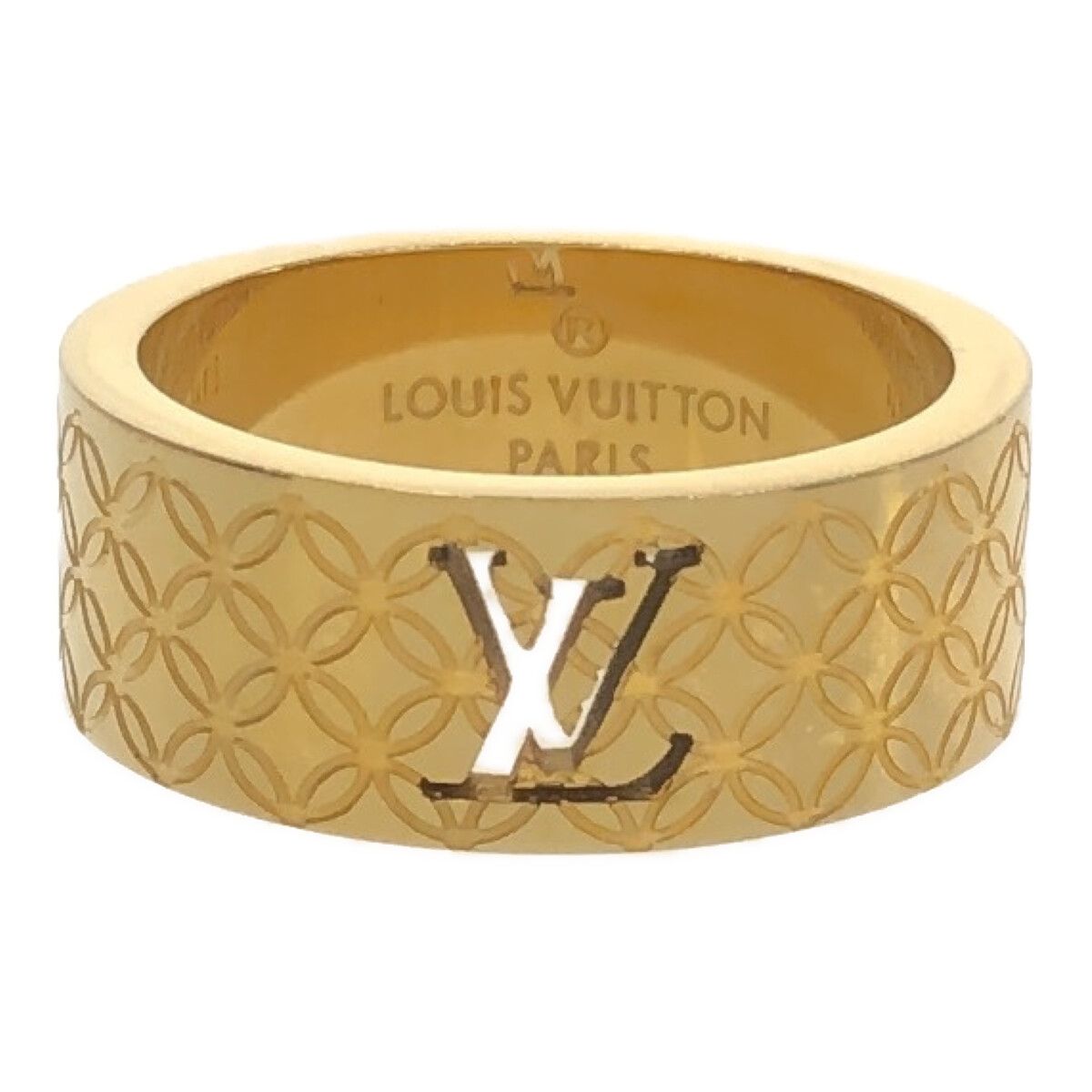 LOUIS VUITTON ルイヴィトン GP ゴールドカラー バーグシャンゼリゼ リング 指輪 約16号ジュエリー アクセサリー ブランド -  メルカリ