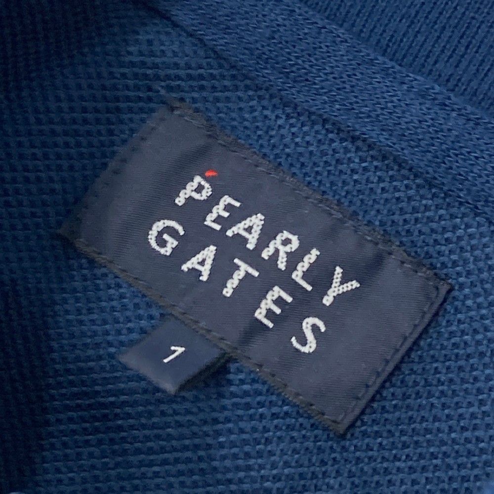 最終値下【新品未使用】パーリーゲイツ ネイビー ポロシャツ サイズ1 ネイビー ポロシャツスタイル ワンピース PEARLY GATES ゴルフ用
