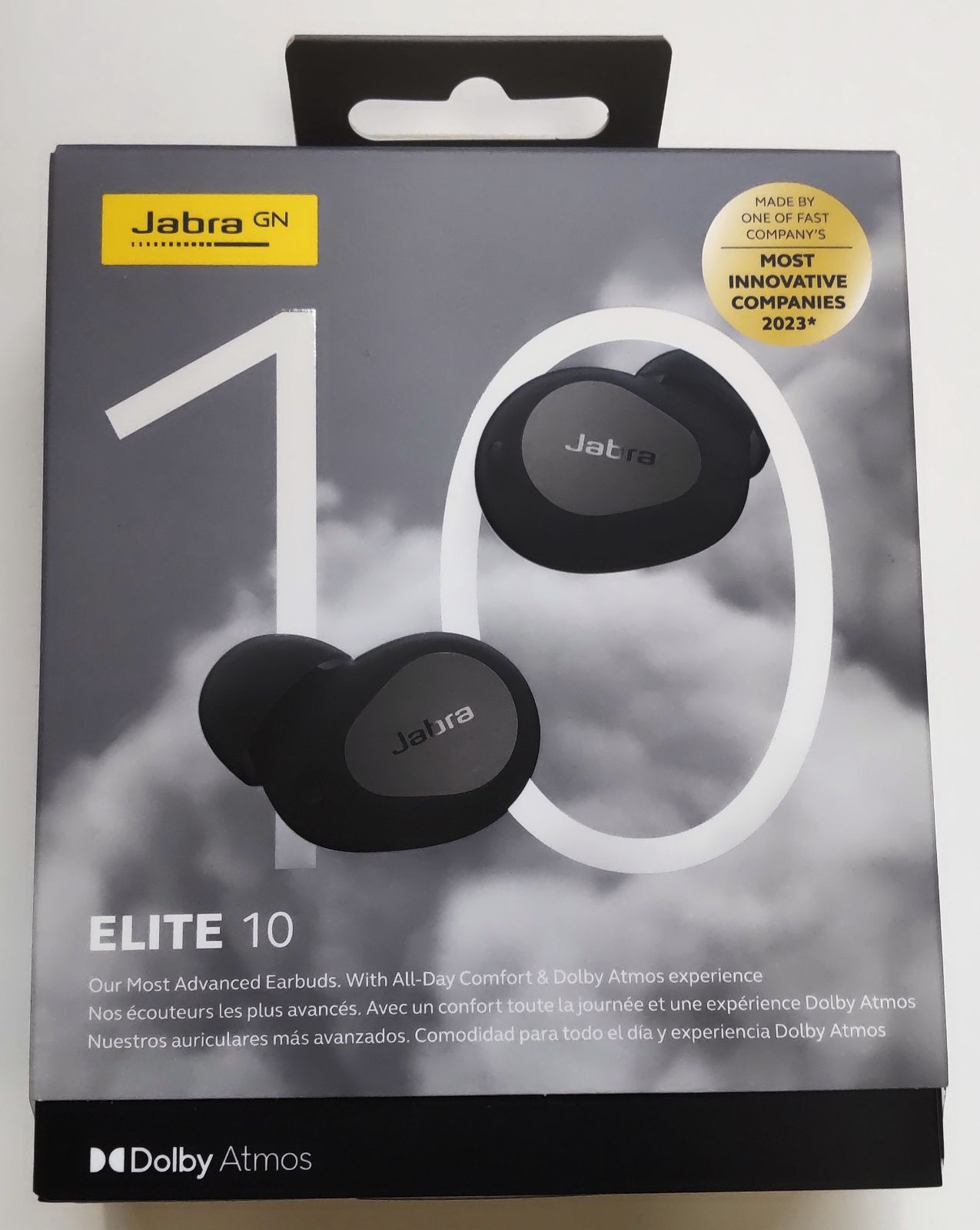 Jabra Elite 10 完全ワイヤレスイヤホン グロスブラック