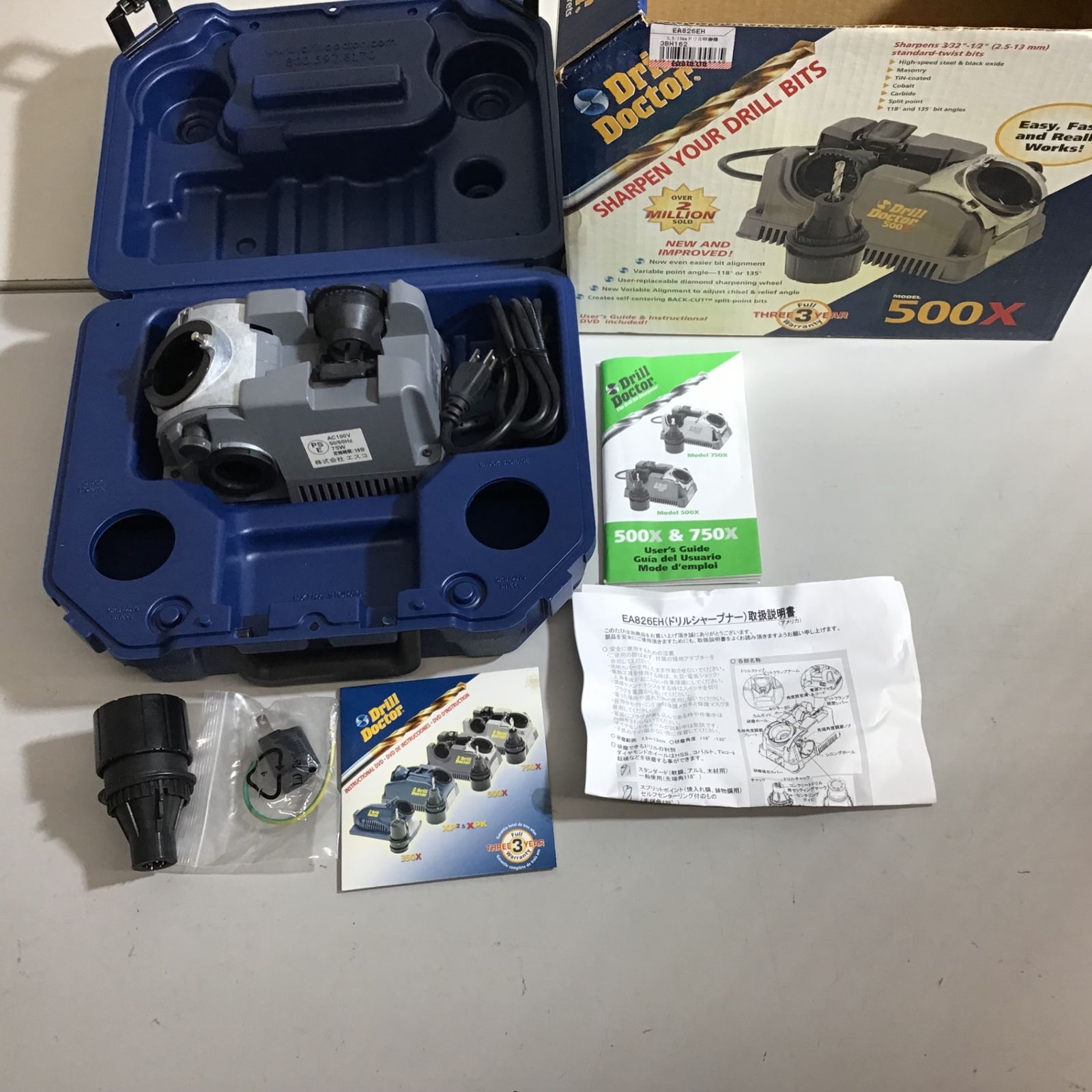 Drill Doctor ドリルドクター ドリルビットシャープナー 500X