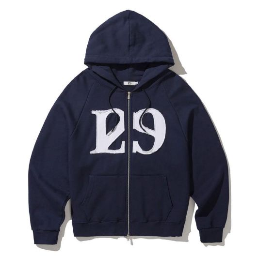 ILLIGO 129 LOGO PATCH HOODIE ZIP-UP ILLIGO イリゴ トップス