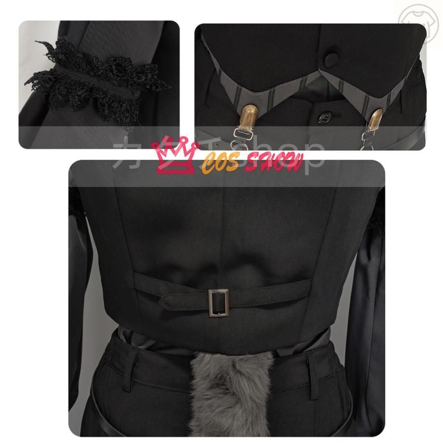 バーチャル YouTuber vtuber 叶 かなえ コスプレ衣装 cosplay 仮装 耳 尻尾付き ウィッグ靴追加 イベント クリスマス ハロウィン ステ