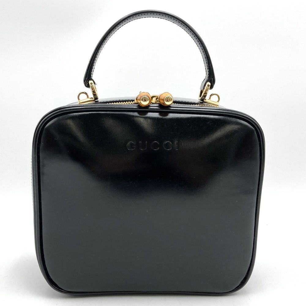 GUCCI(グッチ)バンブー バニティバッグ ショルダーバッグ 2way 