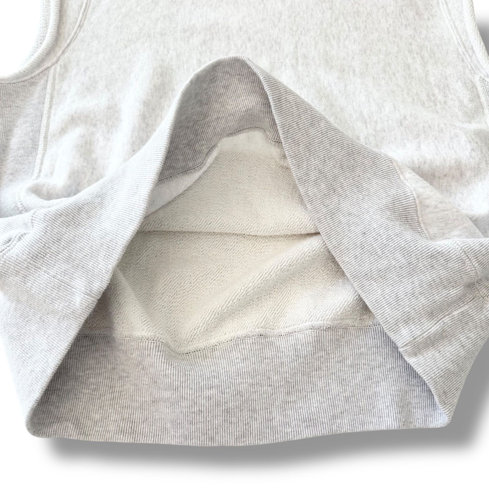 美品】SEA VINTAGE 70's ノースリーブ スウェットシャツ ICEGRAY