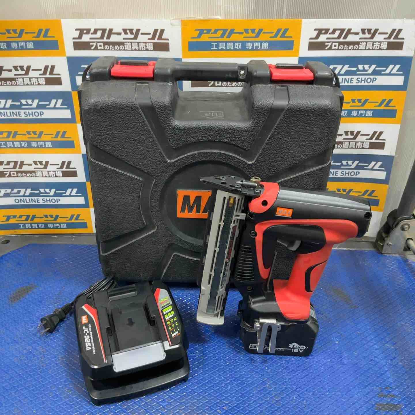 マックス MAX コードレスフィニッシュネイラ TJ-35FN2-BC|1850A 草加店