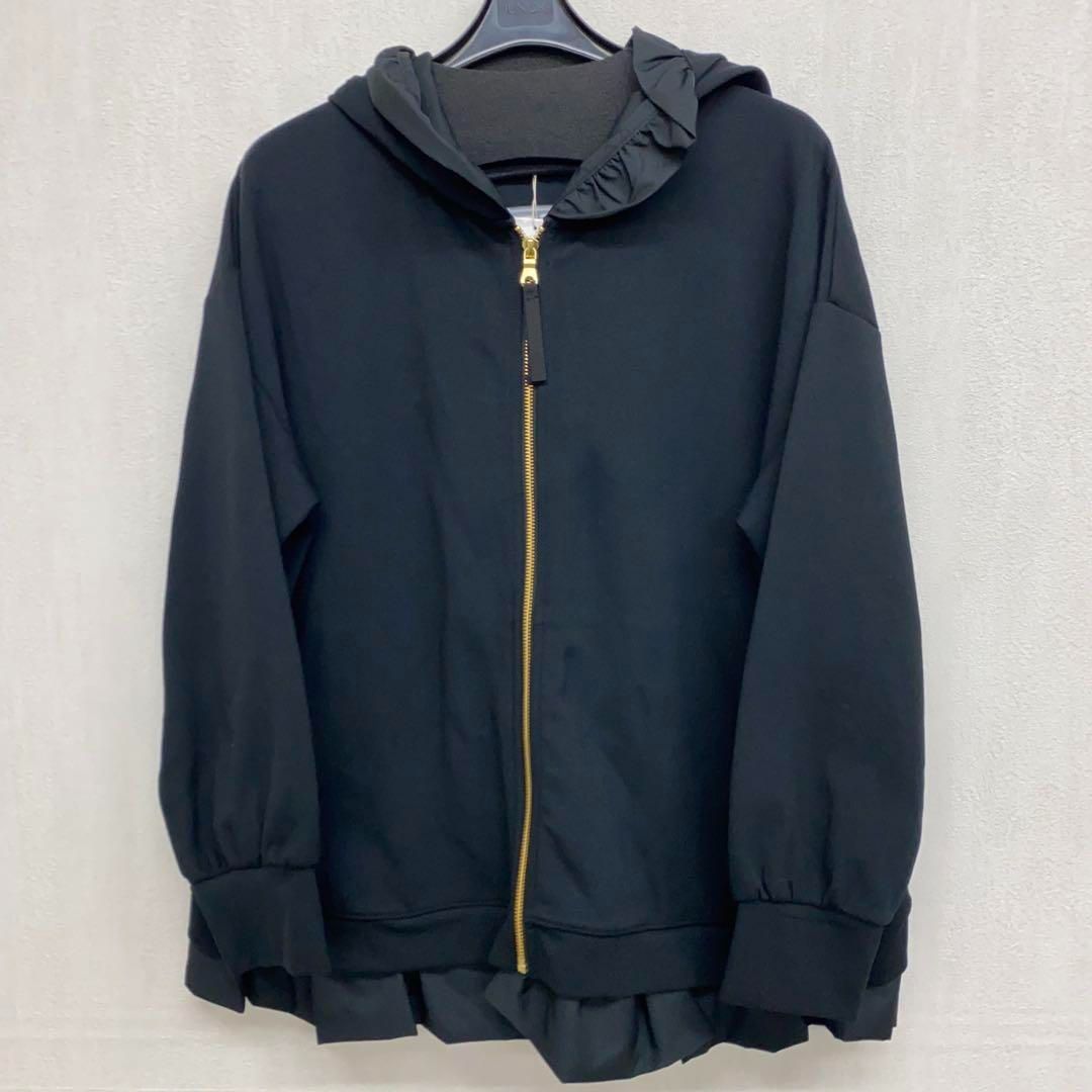 m4927 ローズティアラ Rose Tiara フリルオーバーサイズフーディ