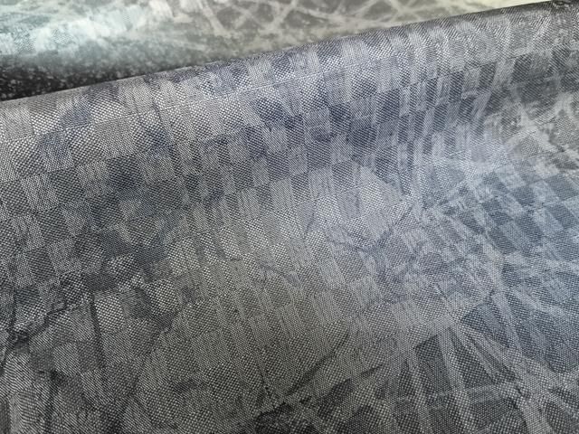 訪問着　作家物　墨流し文様　暈し染め　逸品　正絹　未使用　身丈 165cm 正絹 作家物 墨流し訪問着(未使用品) - メルカリ