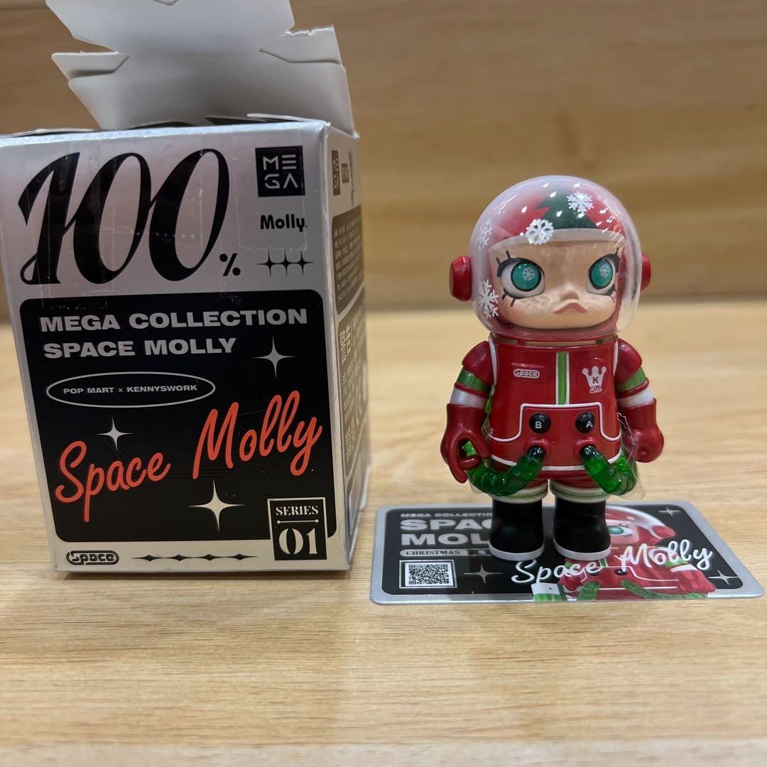 POPMART MEGA コレクション 100% SPACE MOLLY「Christmas