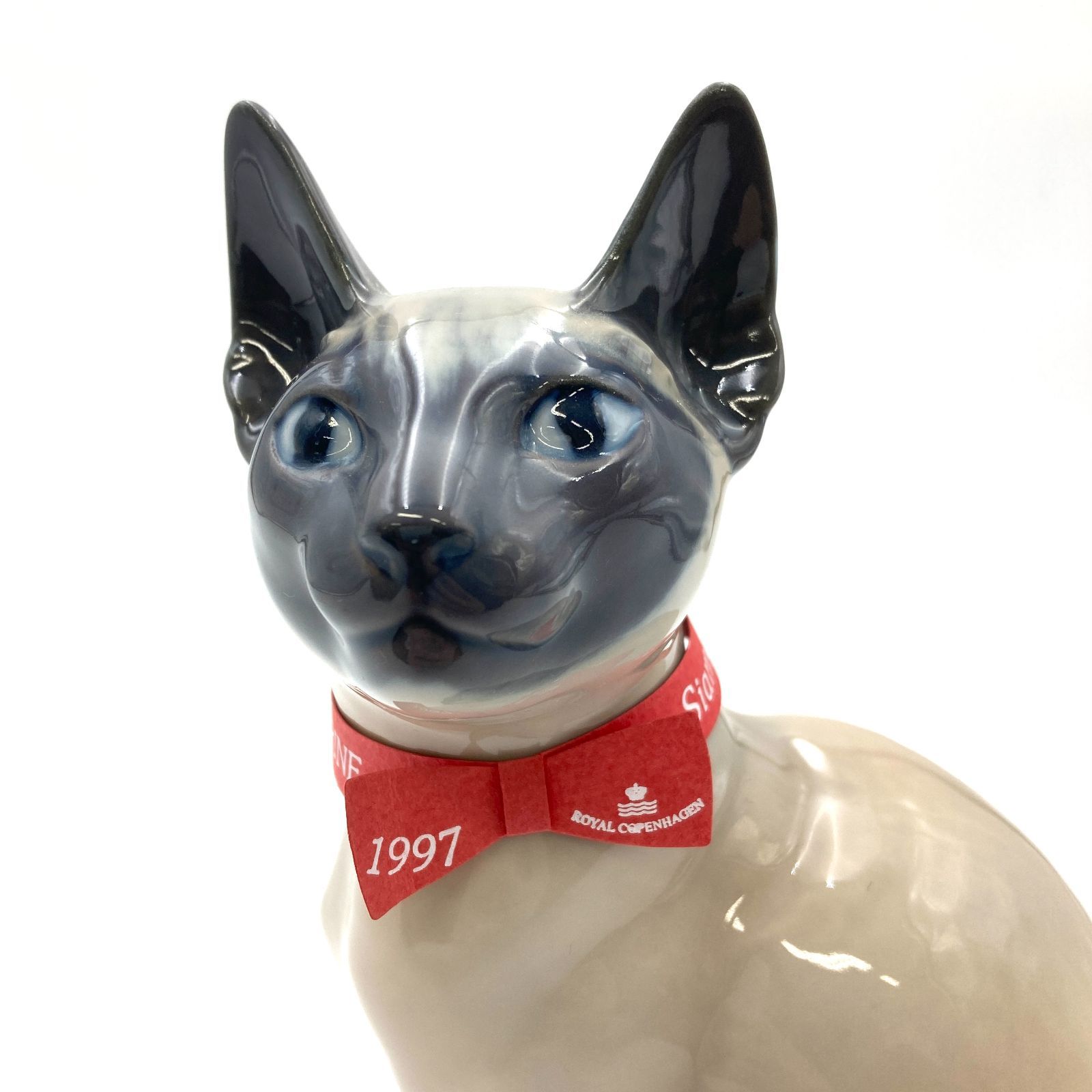ロイヤルコペンハーゲン イヤーフィギュリン1997年 Cat（シャムネコ） ロイヤルコペンハーゲン イヤーフィギュリン1997年 Cat（シャムネコ