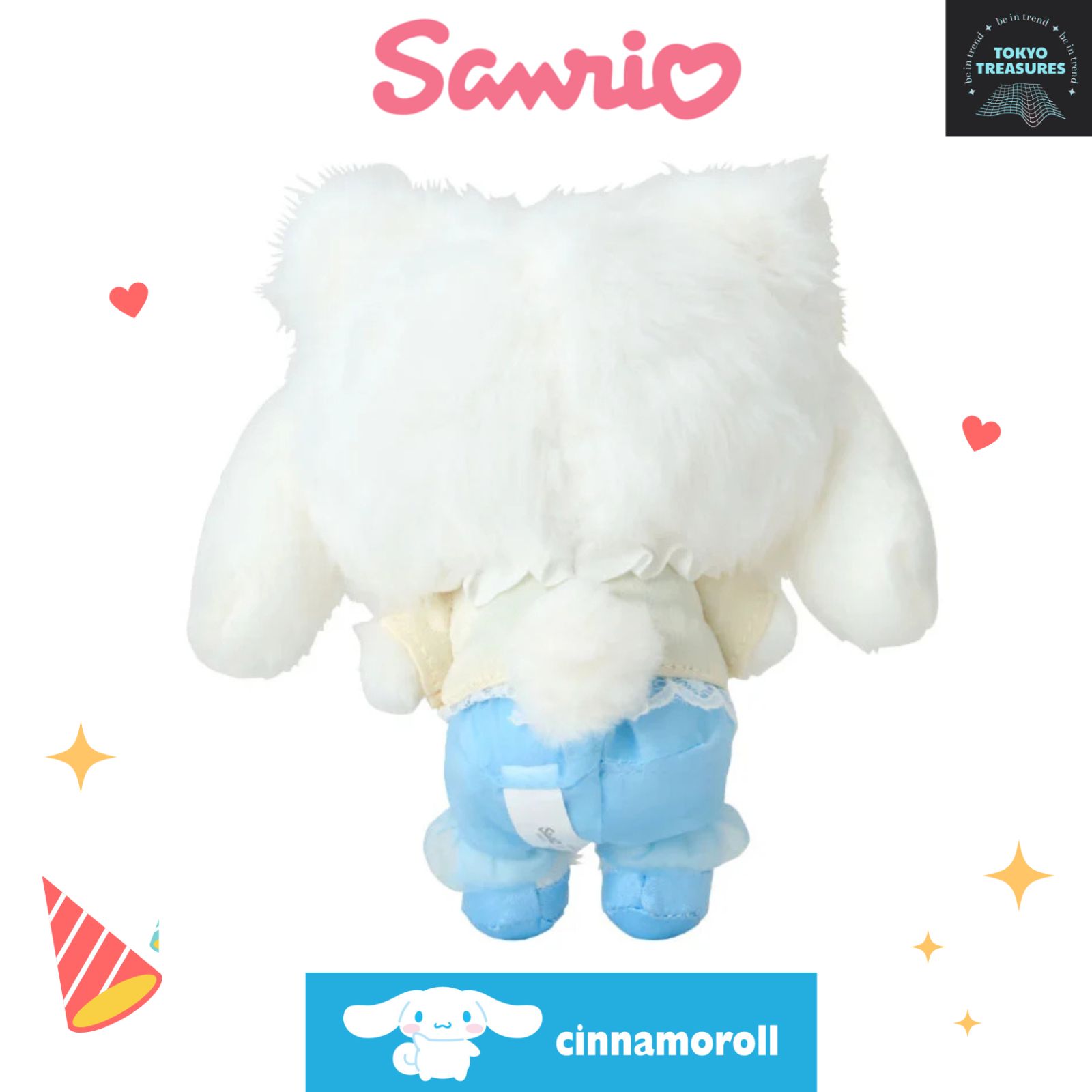 サンリオ シナモロール 白猫バレリーナデザインシリーズ マスコット