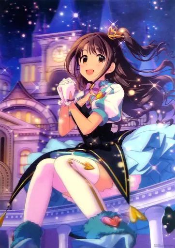 【非売品】アイドルマスター シンデレラガールズ G4U 島村卯月 B2 ポスター 中古】ポスター(アニメ) A2サイズ3Dポスター 島村卯月(G4U