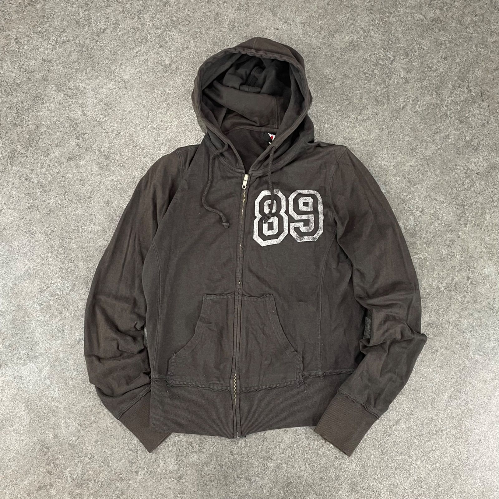 O1 Y2K Junk Food The Rolling Stones Full Zip Hoodie Jacket Rock 