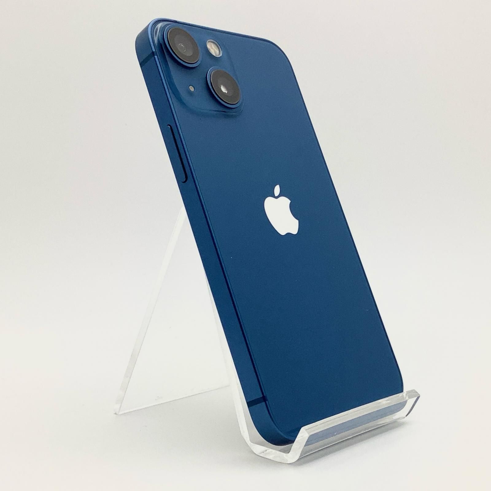 全額返金保証 最速発送 Apple iPhone 13 mini 128GB ブルー 楽天モバイル 白ロム 動作 済 86%