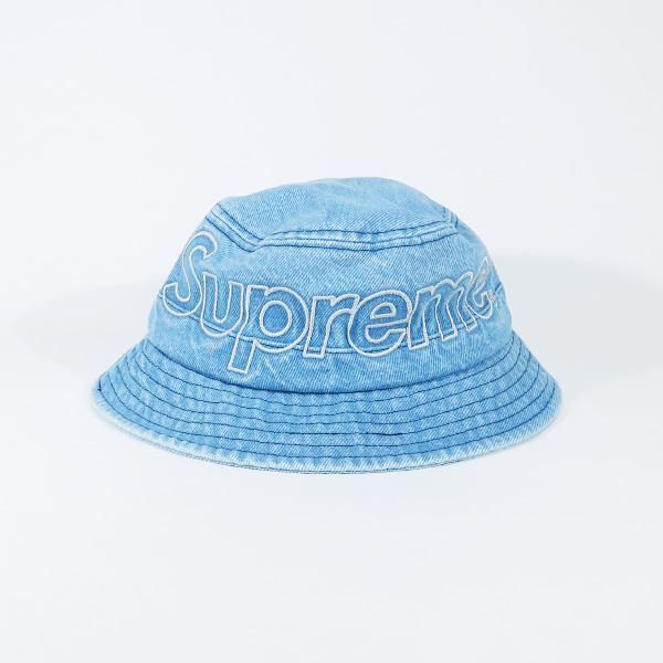 SUPREME シュプリーム 23SS OUTLINE CRUSHER アウトライン クラッシャー デニム ハット HAT - メルカリ