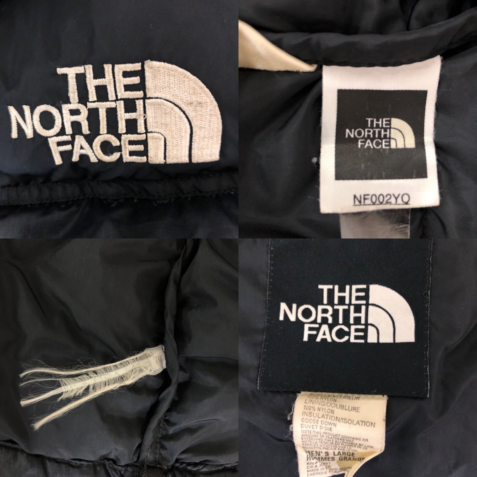THE NORTH FACE ザノースフェイス ヌプシ NF002YO ダウン THE NORTH FACE ザノースフェイス ヌプシ NF002YO ダウン