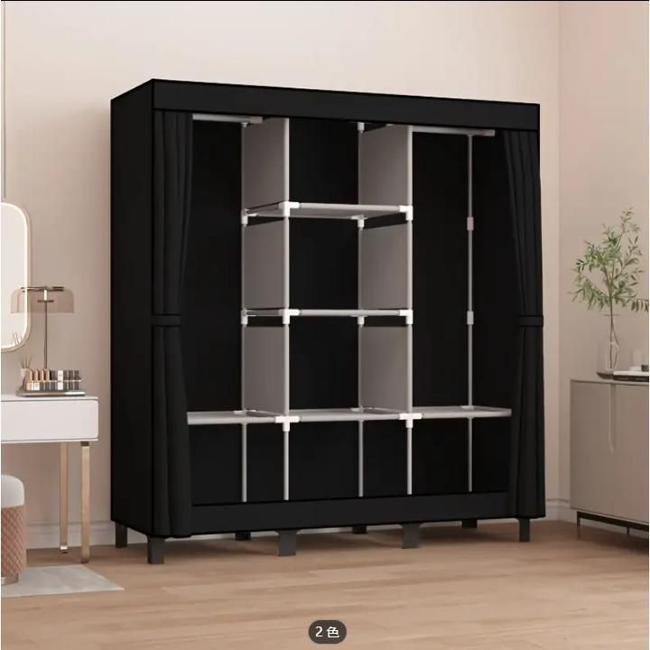防塵防湿 自立式メタルワードローブ