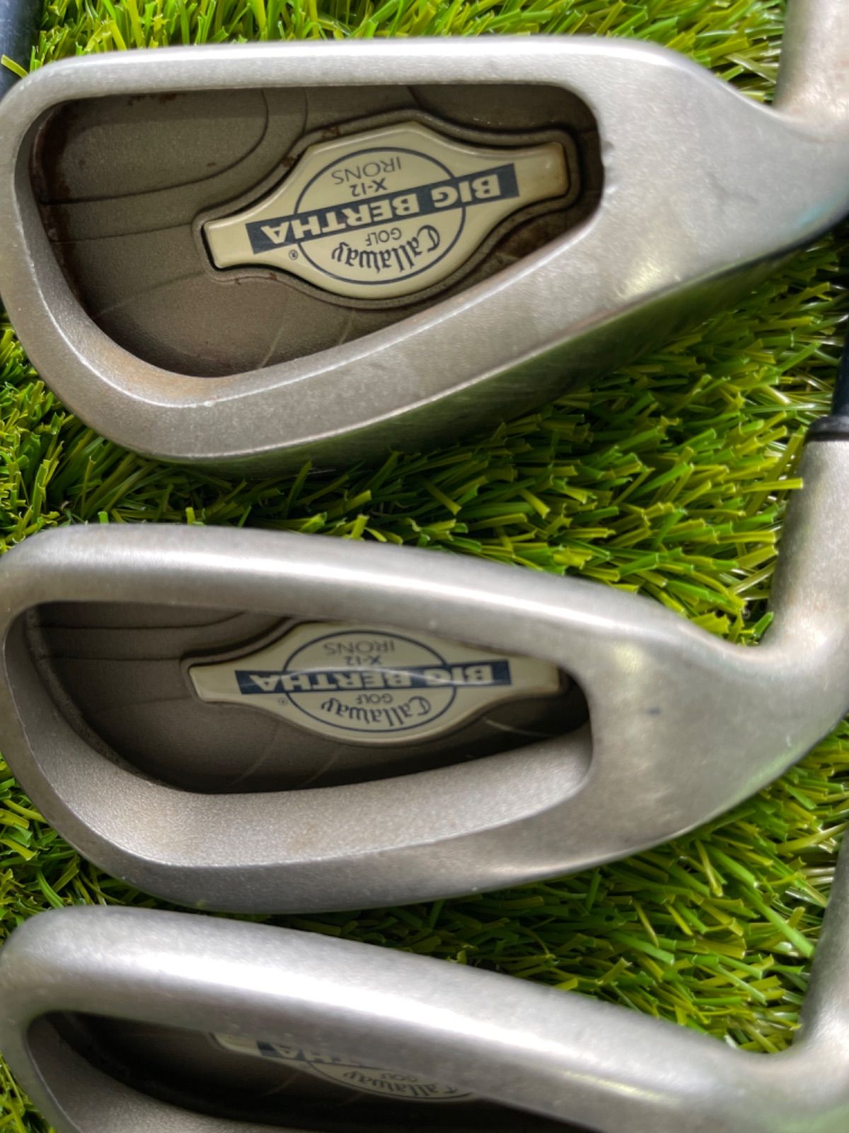 ビッグバーサ　X12 3〜PW 日本仕様◇ビッグバーサ X-12◇3～PW(8本)◇SUPER JV200(S) レフティ】