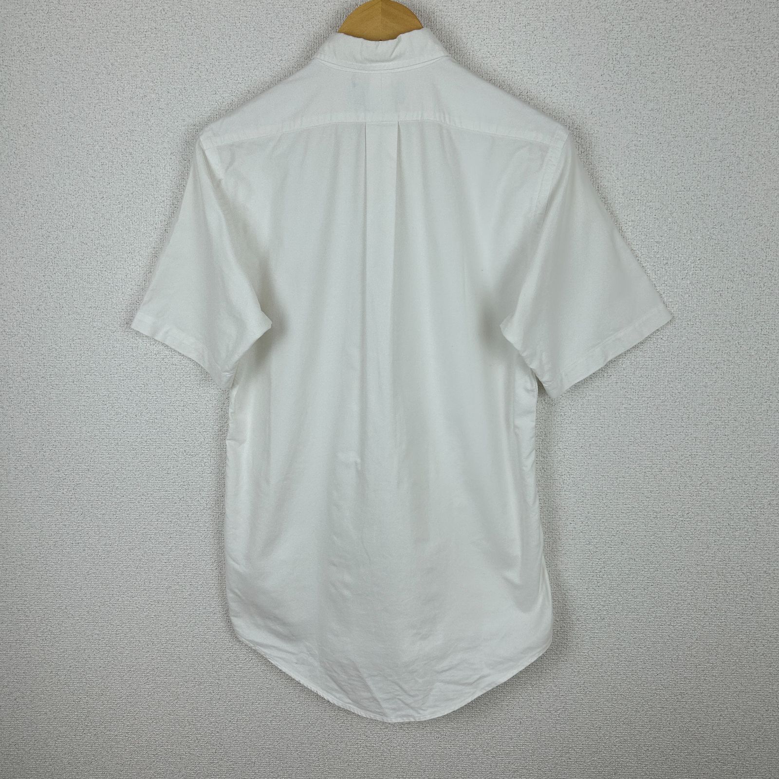 Ralph Lauren ラルフローレン BDシャツ 半袖 刺繍ロゴ ホワイト