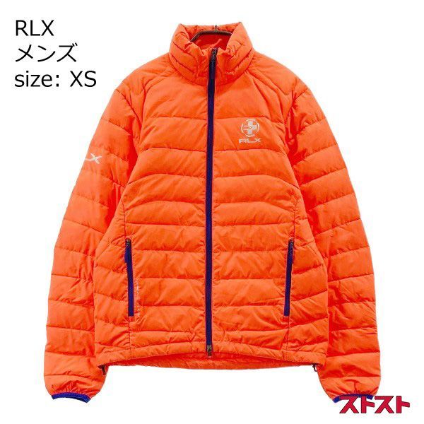 ラルフローレン　ダウン RLX ラルフローレン ダウンジャケット オレンジ系 XS [240101099911