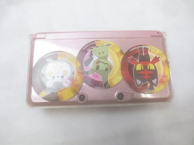 品 ゲーム ニンテンドー3DS 本体 CTR-001 ミスティピンク 動作品 タッチペン付き