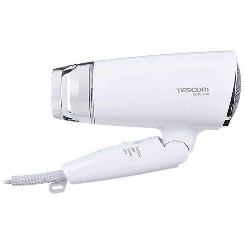 テスコム/美品！マイナスイオンヘアドライヤー／ホワイト テスコム TD863A-W マイナスイオン ヘアドライヤー ホワイト