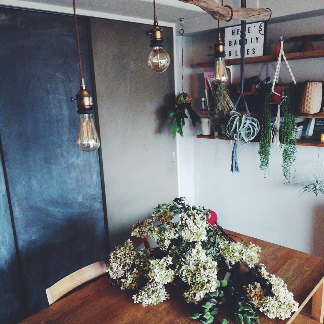 ブラックワイヤーペンダントライト ウニコ 照明