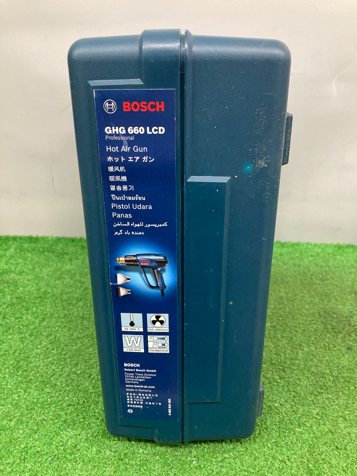 中古品】【0921】☆BOSCH(ボッシュ) ホットエアガン GHG660LCD 