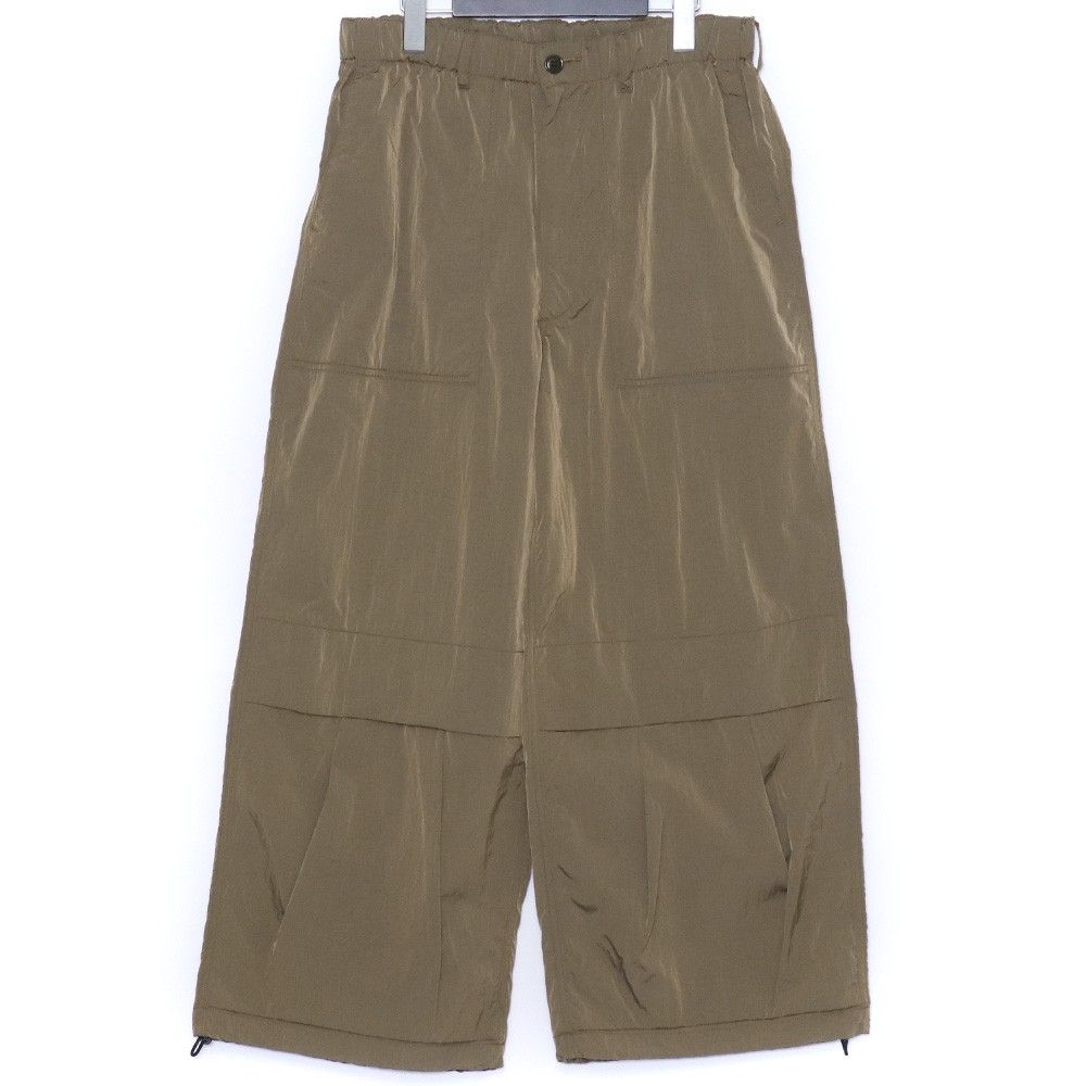 未使用 SASQUATCHFABRIX. NYLON CARGO PANTS Mサイズ オリーブ 25SS