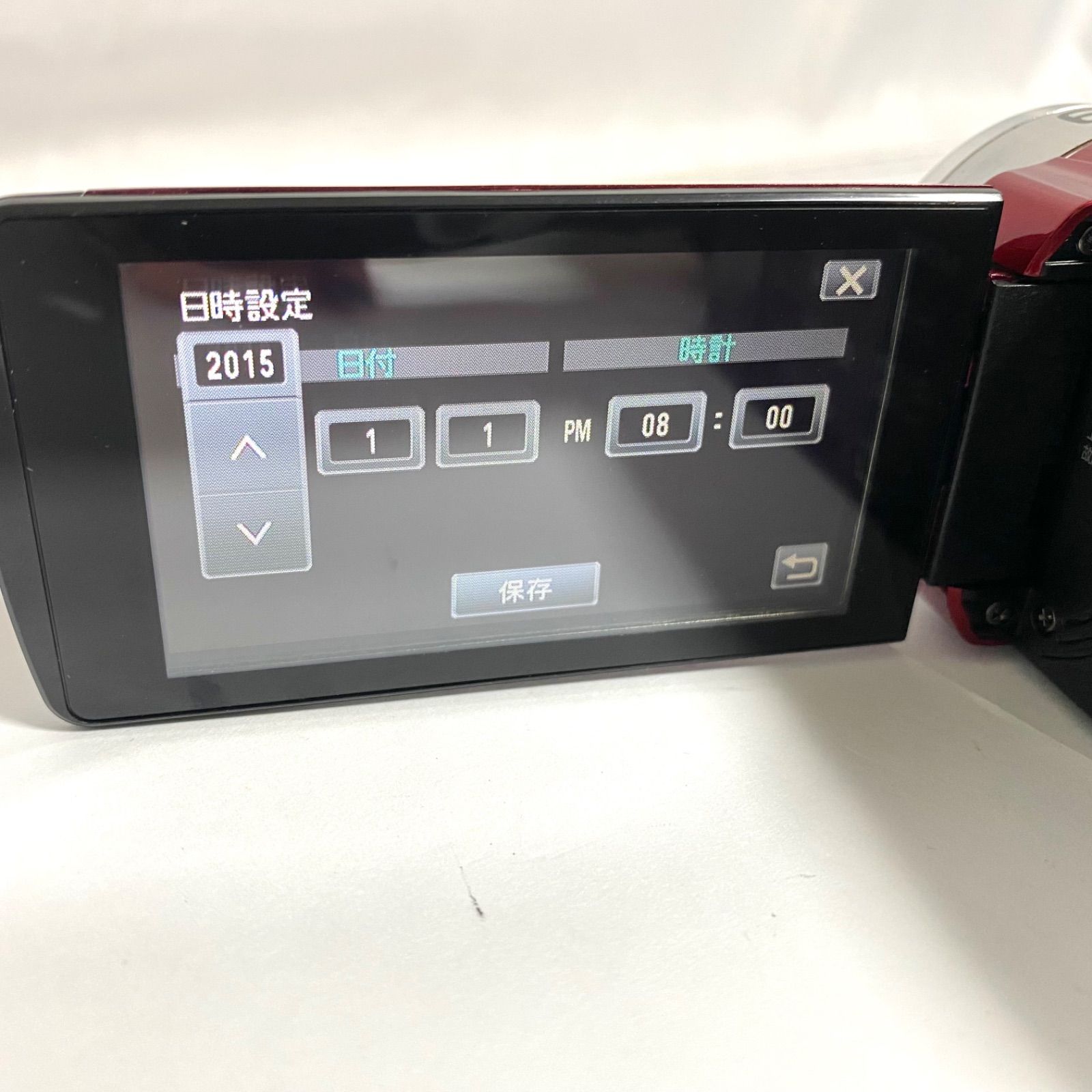 JVC Everio GZ HM 155 R ビデオカメラ レッド