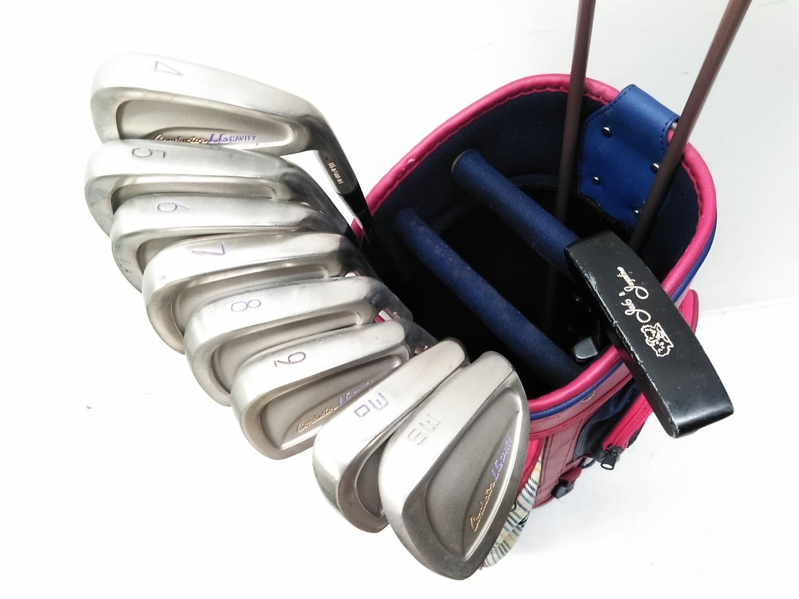 注文 パーソンズ レディースクラブ 初心者8本セット キャディバッグ