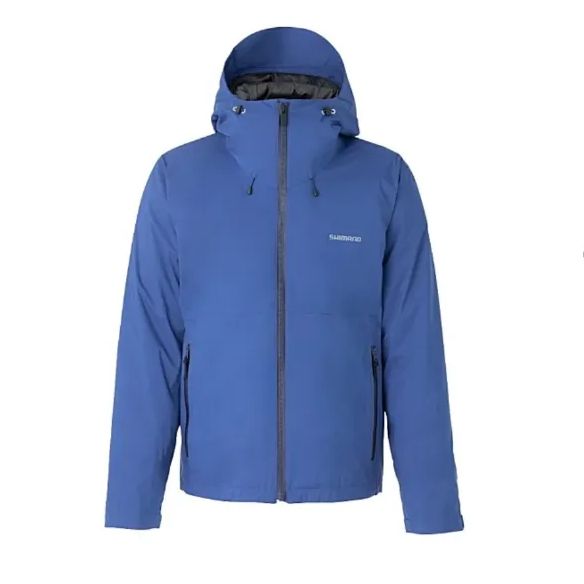 シマノ(SHIMANO) DSエクスプローラーレインジャケット RA-04JT リフレクトブルー L : シマノ(SHIMANO) フィッシングジャケット DS