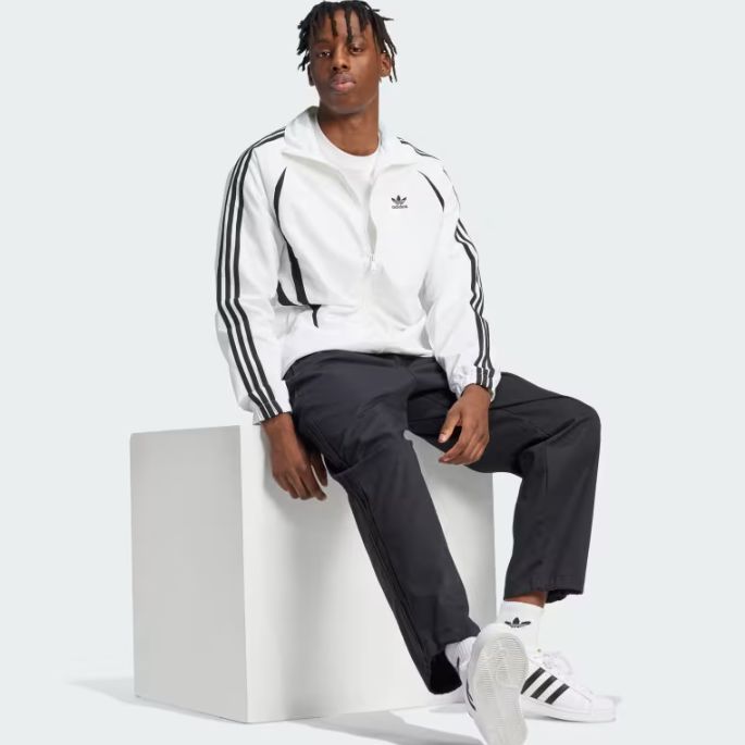 adidas ARCHIVE TRACKTOP WHITE/BLACK （アディダス アーカイブ