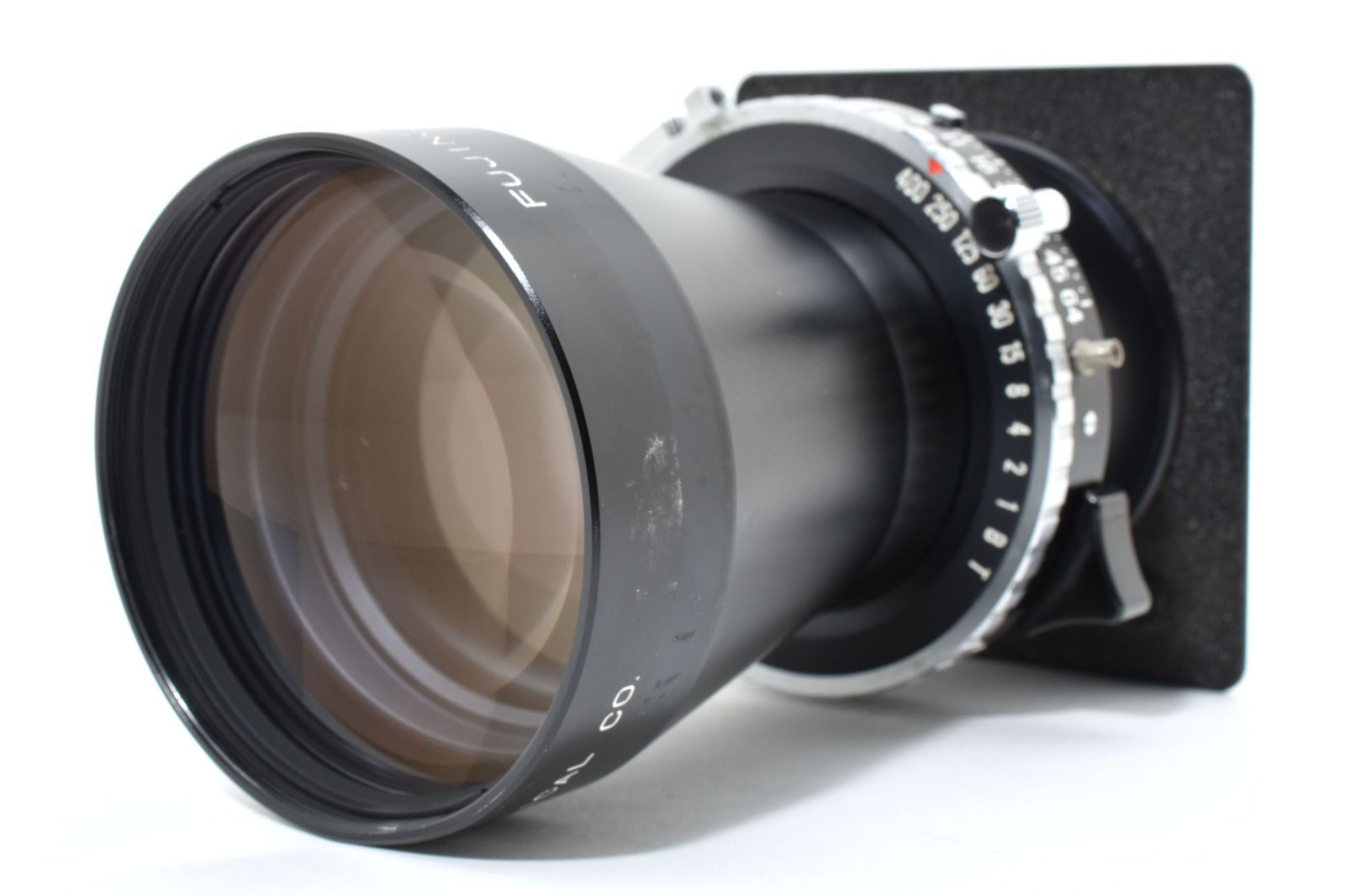 Fujifilm Fujinon T 400 mm F 8 テレフォトレンズ 大判用 Copal No 0 シャッター搭載 動作良好 光学 小キズ