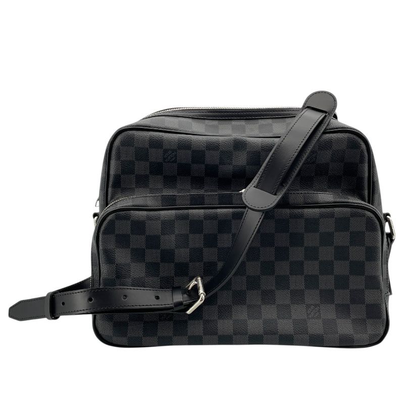 ルイ ヴィトン LOUIS VUITTON イオ N45252 ブラック ダミエ グラフィット メンズ ショルダーバッグ