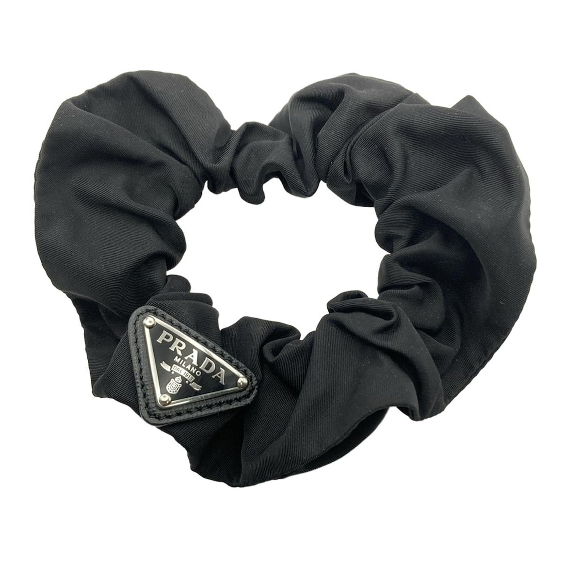 PRADA シュシュ PRADA】プラダ プリントRe-Nylon シュシュ 水玉 Giftに最適