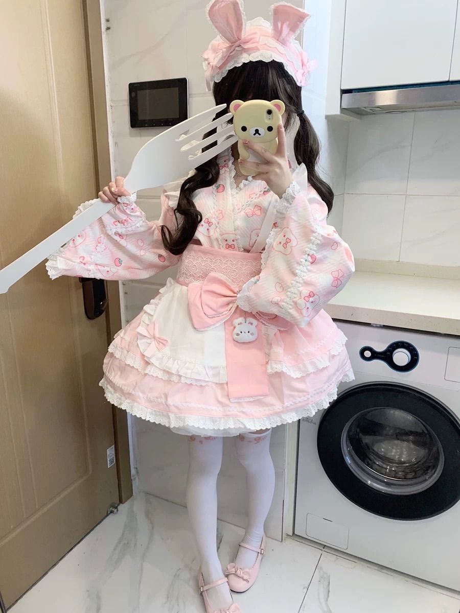 夢かわロリータ エプロンドレスセット?